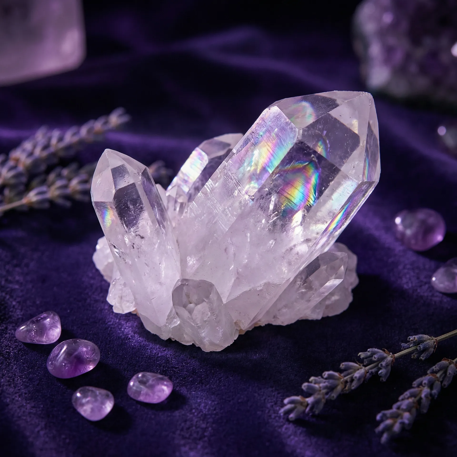 天然白水晶 - 密色 | 神秘学好物